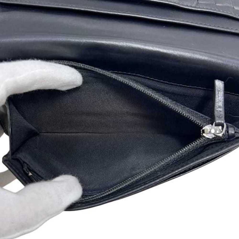CHANEL Black Caviar Leather Logo Wallet - Picture 4 of 11